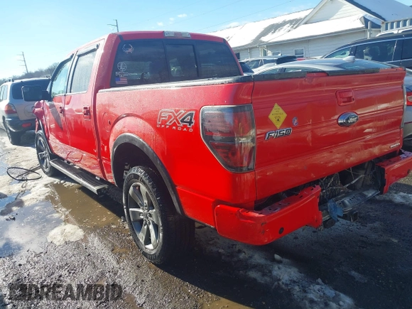 2012 Ford F-150 XL with VIN 1FTFW1EFXCKD29048, listed as a IAAI auction lot 41299434 with 177,308 mi miles. Bid and sale history available at carsss.com. Image 3.