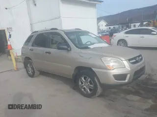 2009 Kia Sportage LX with VIN KNDJE723997561436, listed as a IAAI auction lot 41440459 with 183,476 mi miles. Bid and sale history available at carsss.com. Image 1.