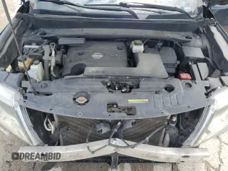 2015 Nissan Pathfinder SL with VIN 5N1AR2MMXFC676803, listed as a Copart auction lot 56932855 with 181,459 mi miles and Salvage title. Bid and sale history available at DreamBid. Image 12.