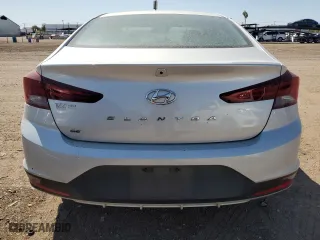 2020 Hyundai Elantra SE with VIN 5NPD74LF7LH512575, listed as a Copart auction lot 51010395 with 51,399 mi miles and Clean Title. Bid and sale history available at carsss.com. Image 6.