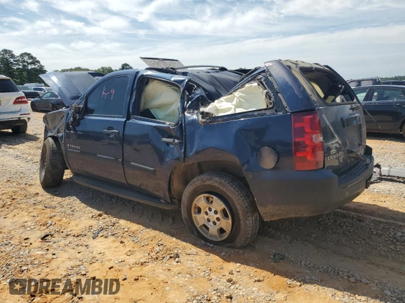 2007 Chevrolet Tahoe LTZ with VIN 1GNFC13J77R143133, listed as a Copart auction lot 57874095 with Not provided miles and Salvage title. Bid and sale history available at DreamBid. Image 2.