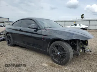 2015 BMW 4 Series 428i xDrive with VIN WBA3N9C50FK247264, listed as a Copart auction lot 54709725 with 75,218 mi miles and Salvage title. Bid and sale history available at DreamBid. Image 4.