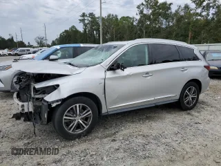 2016 Infiniti QX60 with VIN 5N1AL0MN9GC501801, listed as a Copart auction lot 75316964 with 151,785 mi miles and Salvage Title. Bid and sale history available at carsss.com. Image 1.