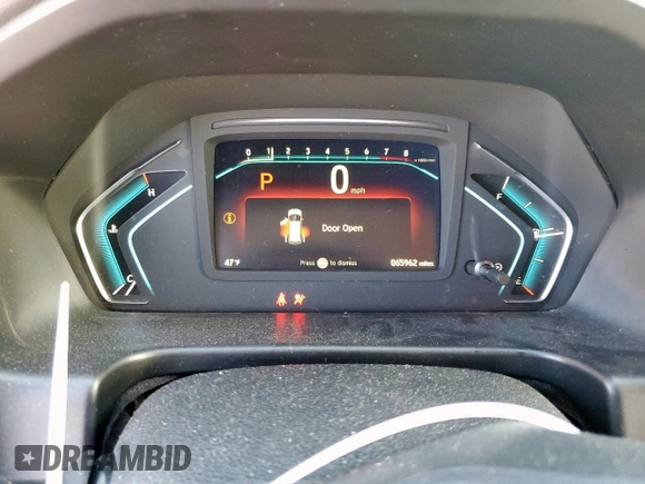 2020 Honda Odyssey Elite with VIN 5FNRL6H9XLB000033, listed as a Copart auction lot 49408535 with 65,962 mi miles and Salvage Title. Bid and sale history available at DreamBid. Image 9.