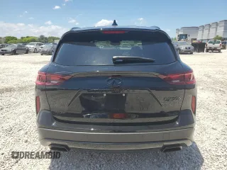 2023 Infiniti QX50 Sport with VIN 3PCAJ5FB0PF115250, listed as a Copart auction lot 56046004 with 17,100 mi miles and . Bid and sale history available at DreamBid. Image 6.