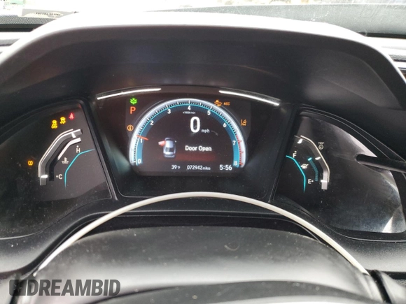2019 Honda Civic Sedan LX with VIN 2HGFC2F63KH574911, listed as a Copart auction lot 46676525 with 72,942 mi miles and Salvage Title. Bid and sale history available at carsss.com. Image 9.