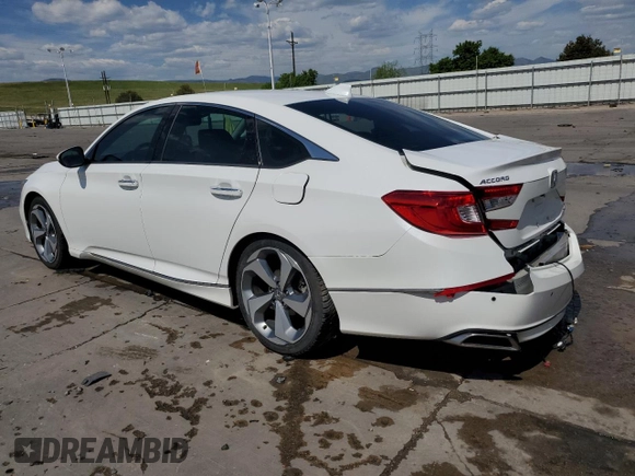 2019 Honda Accord Touring with VIN 1HGCV2F93KA018572, listed as a Copart auction lot 58381615 with 64,440 mi miles and Salvage title. Bid and sale history available at DreamBid. Image 2.