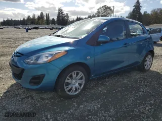 2012 Mazda Mazda2 Sport with VIN JM1DE1KZ2C0137126, listed as a Copart auction lot 73440214 with 141,903 mi miles and Salvage Title. Bid and sale history available at carsss.com. Image 1.