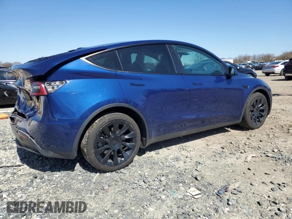 2022 Tesla Model Y Long Range z VIN 7SAYGDEE2NF358366, wystawiony jako Copart lot #50771255 z przebiegiem 73 554 mil mil oraz Szkoda całkowita • Salvage title. Historia ofert i sprzedaży dostępna na DreamBid. Obrazek 3.