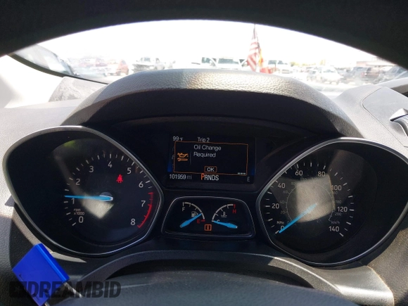 2017 Ford Escape S with VIN 1FMCU0F73HUE07591, listed as a IAAI auction lot 42422092 with 101,959 mi miles and . Bid and sale history available at DreamBid. Image 7.