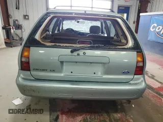 1997 Ford Escort LX with VIN 3FALP15P9VR107467, listed as a Copart auction lot 76061074 with 69,873 mi miles and Clean Title. Bid and sale history available at carsss.com. Image 6.