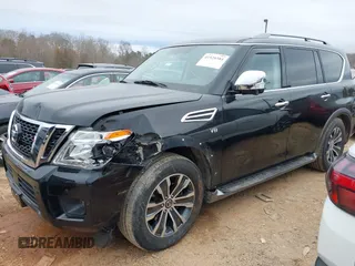 2020 Nissan Armada SL with VIN JN8AY2NCXL9616093, listed as a IAAI auction lot 41520384 with 72,369 mi miles. Bid and sale history available at carsss.com. Image 17.