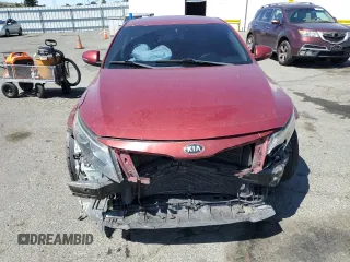 2014 Kia Optima LX with VIN 5XXGM4A76EG331211, listed as a Copart auction lot 61505605 with 152,275 mi miles and Salvage title. Bid and sale history available at DreamBid. Image 5.