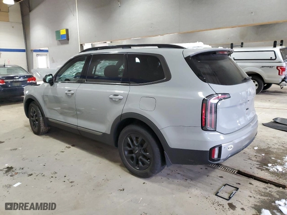 2023 Kia Telluride SX Prestige X-Pro with VIN 5XYP5DGC3PG390975, listed as a Copart auction lot 41502865 with 23,349 mi miles and Salvage Title. Bid and sale history available at carsss.com. Image 2.