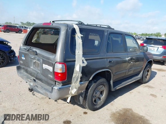 1998 Toyota 4Runner SR5 с VIN JT3GN86R1W0058961, выставлен на аукционе IAAI как лот 42242691 с пробегом 277 560 миль миль и . История ставок и продаж доступна на DreamBid. Изображение 4.