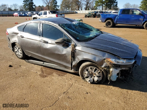 2014 Ford Fusion S with VIN 1FA6P0G76E5372872, listed as a Copart auction lot 47930435 with 0 mi miles and Non Repairable. Bid and sale history available at carsss.com. Image 4.
