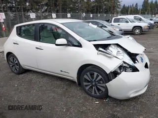 2016 Nissan LEAF SL with VIN 1N4BZ0CP5GC306794, listed as a IAAI auction lot 41120675 with 46,819 mi miles. Bid and sale history available at carsss.com. Image 13.
