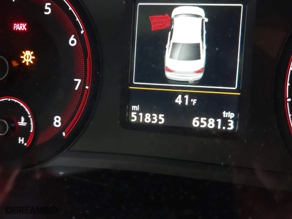 2020 Volkswagen Passat 2.0T R-Line with VIN 1VWMA7A39LC024412, listed as a IAAI auction lot 41508562 with 51,835 mi miles. Bid and sale history available at carsss.com. Image 15.