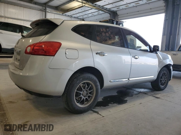 2012 Nissan Rogue S with VIN JN8AS5MT7CW251541, listed as a Copart auction lot 51838005 with 139,668 mi miles and Salvage Title. Bid and sale history available at carsss.com. Image 3.