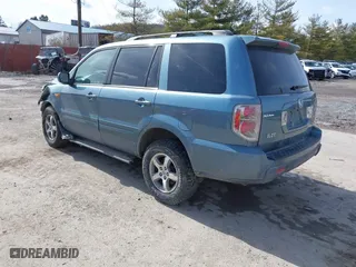 2008 Honda Pilot EX with VIN 5FNYF18418B023752, listed as a IAAI auction lot 41685375 with 143,702 mi miles. Bid and sale history available at carsss.com. Image 3.