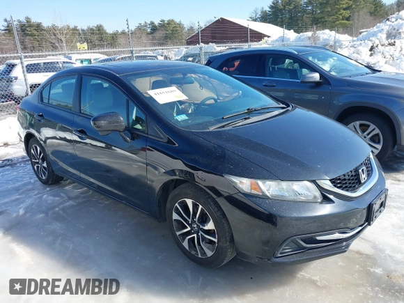 2014 Honda Civic Sedan EX with VIN 2HGFB2F80EH549151, listed as a IAAI auction lot 41651689 with 131,979 mi miles. Bid and sale history available at carsss.com. Image 12.