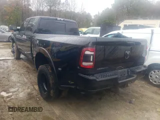 2021 Ram 3500 Laramie with VIN 3C63RRJL1MG528851, listed as a Copart auction lot 82145314 with 39,166 mi miles and Salvage Title. Bid and sale history available at carsss.com. Image 2.