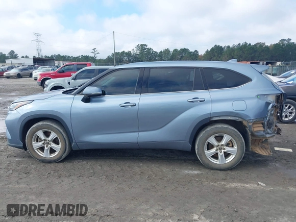 2021 Toyota Highlander L with VIN 5TDZZRAH8MS089048, listed as a IAAI auction lot 40830201 with 60,356 mi miles and . Bid and sale history available at DreamBid. Image 14.