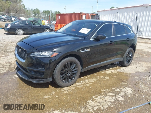 2017 Jaguar F-Pace 35t Prestige with VIN SADCK2BV6HA899825, listed as a IAAI auction lot 41863530 with 126,970 mi miles and . Bid and sale history available at DreamBid. Image 2.