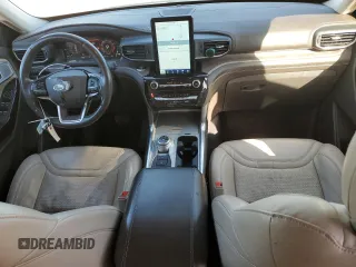 2021 Ford Explorer Platinum with VIN 1FM5K8HC1MGB21836, listed as a Copart auction lot 42289045 with 48,303 mi miles and Salvage Title. Bid and sale history available at carsss.com. Image 8.