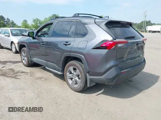 2024 Toyota RAV4 XLE with VIN 2T3P1RFV4RC481948, listed as a IAAI auction lot 42167101 with 8,044 mi miles and . Bid and sale history available at DreamBid. Image 3.