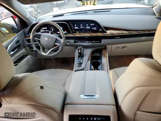 2021 Cadillac Escalade Premium Luxury Platinum with VIN 1GYS4DKL6MR228446, listed as a Copart auction lot 73197234 with 22,103 mi miles and Salvage Title. Bid and sale history available at carsss.com. Image 8.