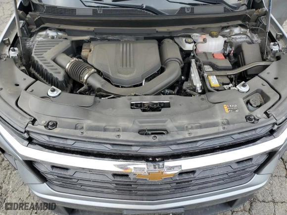 2024 Chevrolet Traverse FWD LS with VIN 1GNEREKS7RJ217874, listed as a Copart auction lot 44250835 with 8,731 mi miles and Salvage Title. Bid and sale history available at carsss.com. Image 12.