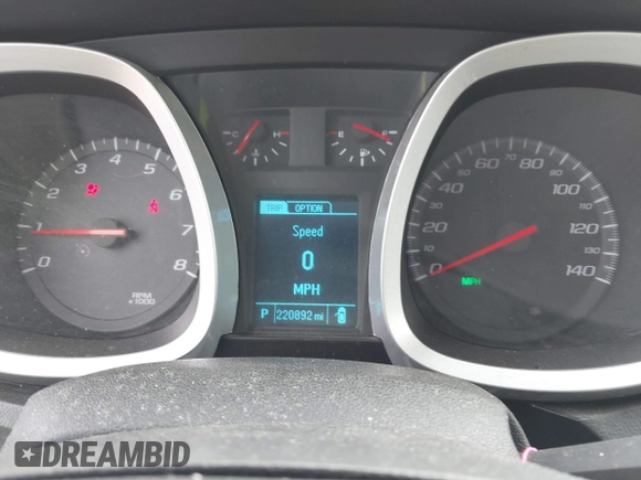 2015 Chevrolet Equinox LT with VIN 2GNFLFEK8F6247742, listed as a IAAI auction lot 42091616 with 220,892 mi miles and . Bid and sale history available at DreamBid. Image 7.