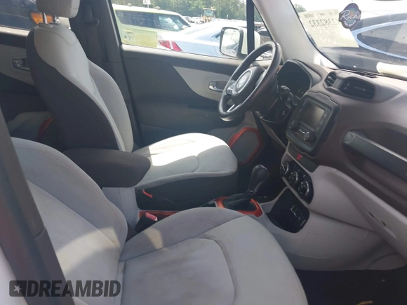 2017 Jeep Renegade Latitude with VIN ZACCJABB7HPE44481, listed as a IAAI auction lot 42382332 with 104,052 mi miles and . Bid and sale history available at DreamBid. Image 5.