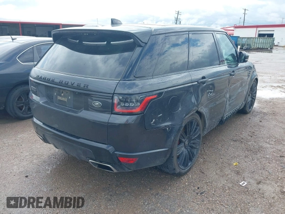 2021 Land Rover Range Rover Sport Autobiography with VIN SALWV2SEXMA768223, listed as a IAAI auction lot 42086913 with 1 mi miles. Bid and sale history available at carsss.com. Image 4.