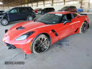 2019 Chevrolet Corvette Grand Sport 2LT with VIN 1G1YY2D76K5118745, listed as a Copart auction lot 58731694 with Not provided miles and Salvage title. Bid and sale history available at DreamBid. Image 1.