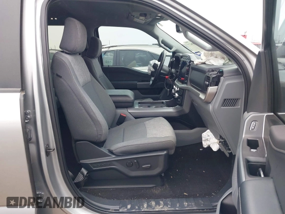 2022 Ford F-150 XL with VIN 1FTFW1E53NKD55940, listed as a IAAI auction lot 41589677 with 22,878 mi miles. Bid and sale history available at carsss.com. Image 5.