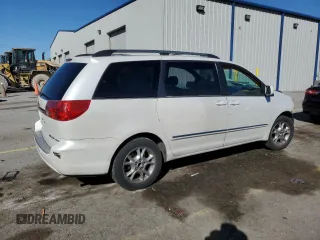 2006 Toyota Sienna XLE with VIN 5TDZA22C16S485097, listed as a Copart auction lot 46184545 with 133,008 mi miles and Salvage Title. Bid and sale history available at carsss.com. Image 3.