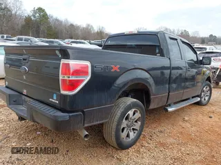 2013 Ford F-150 XL with VIN 1FTFX1CF9DKG19444, listed as a IAAI auction lot 41460656 with 186,309 mi miles. Bid and sale history available at carsss.com. Image 4.