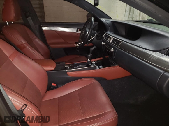2015 Lexus GS 350 with VIN JTHCE1BL0FA002473, listed as a Copart auction lot 57155382 with 100,017 mi miles. Bid and sale history available at carsss.com. Image 5.