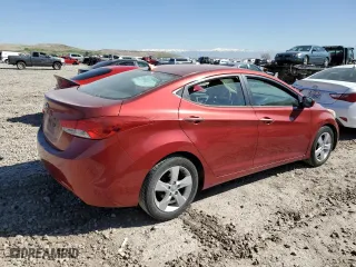 2013 Hyundai Elantra GLS PZEV with VIN 5NPDH4AEXDH174114, listed as a Copart auction lot 53123815 with 197,236 mi miles and Clean Title. Bid and sale history available at carsss.com. Image 3.