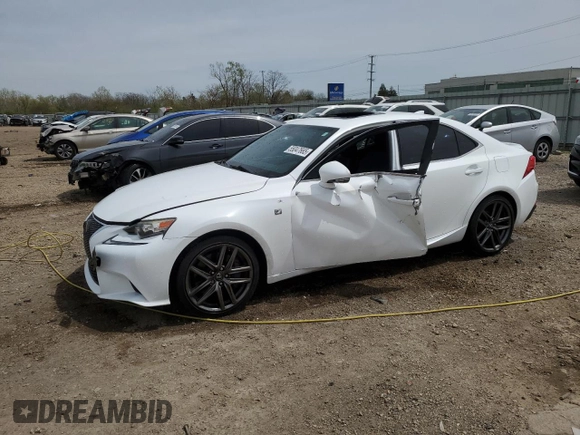 2014 Lexus IS 350 z VIN JTHCE1D22E5003085, wystawiony jako Copart lot #55047665 z przebiegiem 121 119 mil mil oraz Szkoda całkowita • Salvage title. Historia ofert i sprzedaży dostępna na DreamBid. Obrazek 1.