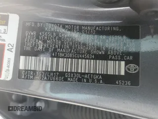 2012 Toyota Avalon z VIN 4T1BK3DB5CU445634, wystawiony jako Copart lot #56147435 z przebiegiem 173 568 mil mil oraz Szkoda całkowita • Salvage title. Historia ofert i sprzedaży dostępna na DreamBid. Obrazek 12.