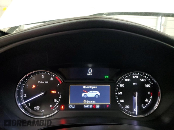 2021 Cadillac XT4 AWD Premium Luxury with VIN 1GYFZDR4XMF067733, listed as a Copart auction lot 47523055 with 109,727 mi miles and Salvage Title. Bid and sale history available at carsss.com. Image 9.