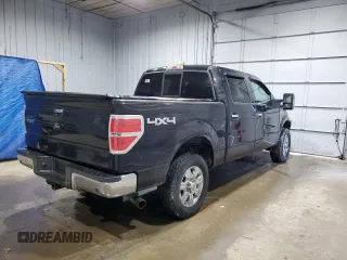 2012 Ford F-150 XL with VIN 1FTFW1ETXCFA79552, listed as a Copart auction lot 47352685 with 176,559 mi miles and Salvage Title. Bid and sale history available at carsss.com. Image 3.