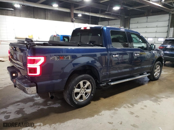 2019 Ford F-150 XL with VIN 1FTEW1E4XKKE10396, listed as a Copart auction lot 51254325 with 141,064 mi miles and Salvage Title. Bid and sale history available at carsss.com. Image 3.