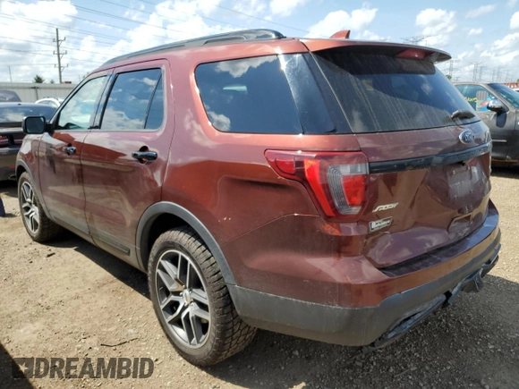 2016 Ford Explorer Sport с VIN 1FM5K8GT8GGD11171, выставлен на аукционе Copart как лот 62823625 с пробегом 163 792 миль миль и Списание • Salvage title. История ставок и продаж доступна на DreamBid. Изображение 2.