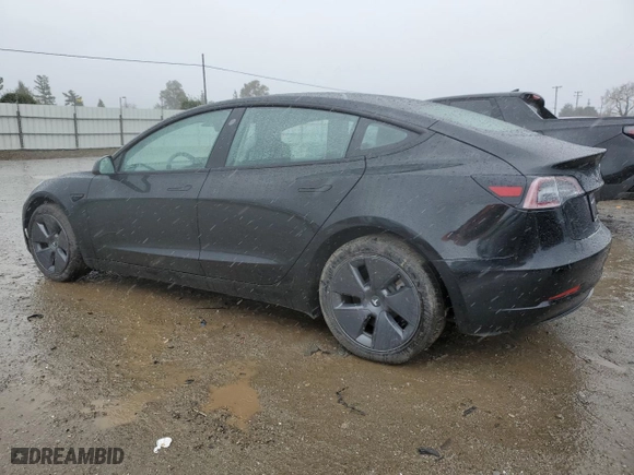 2023 Tesla Model 3 with VIN 5YJ3E1EA0PF455450, listed as a Copart auction lot 45423875 with 73,471 mi miles and Salvage Title. Bid and sale history available at carsss.com. Image 2.