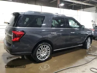 2022 Ford Expedition Platinum with VIN 1FMJU1MTXNEA47383, listed as a Copart auction lot 87005364 with 28,696 mi miles and Salvage title. Bid and sale history available at DreamBid. Image 3.