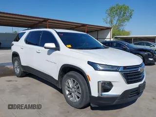 2023 Chevrolet Traverse LT Cloth z VIN 1GNERGKW7PJ323950, wystawiony jako IAAI lot #42019061 z przebiegiem 20 040 mil mil oraz . Historia ofert i sprzedaży dostępna na DreamBid. Obrazek 1.